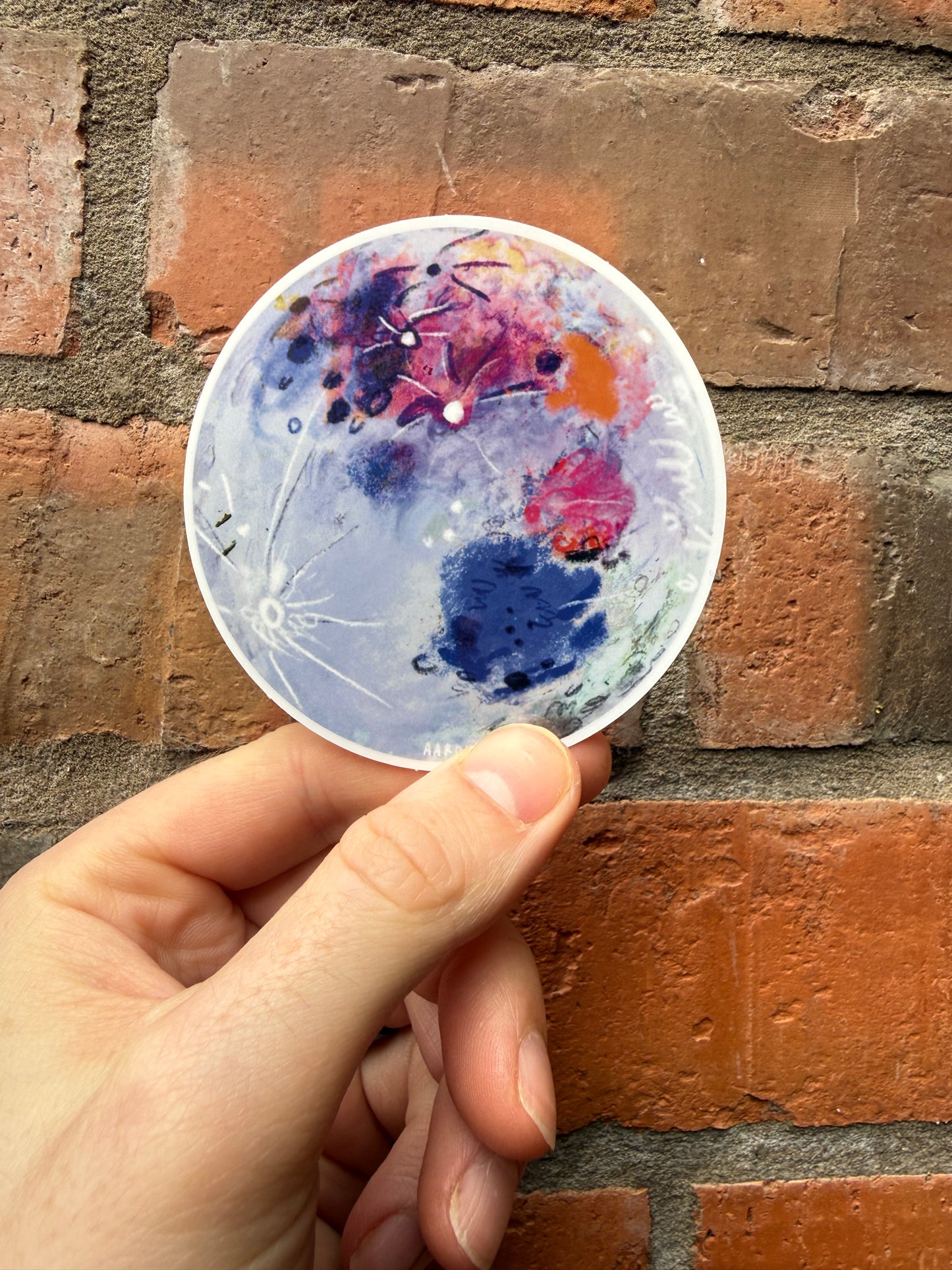 Moon Sticker