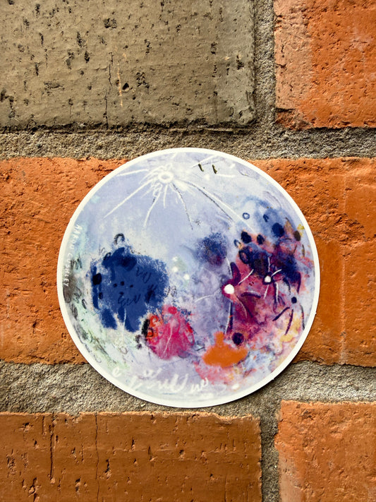 Moon Sticker